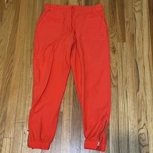 Albion Orange Jogger Pants
